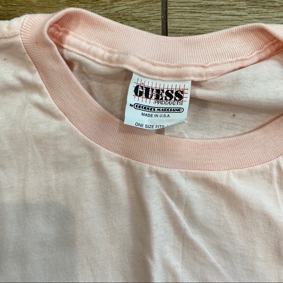 Vintage 1989 GUESS Bicycle Graphic T shirt - Picture 4 of 6